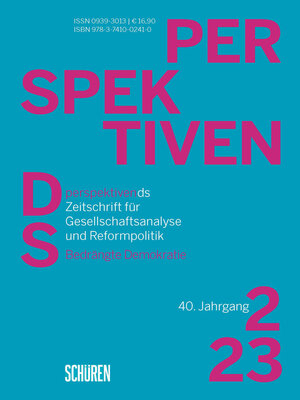 cover image of Bedrängte Demokratie